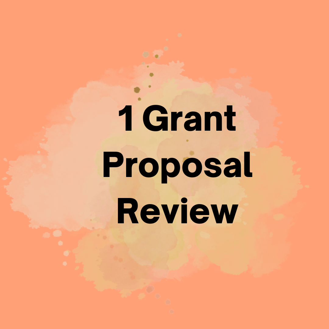 Grant Proposal Reviews